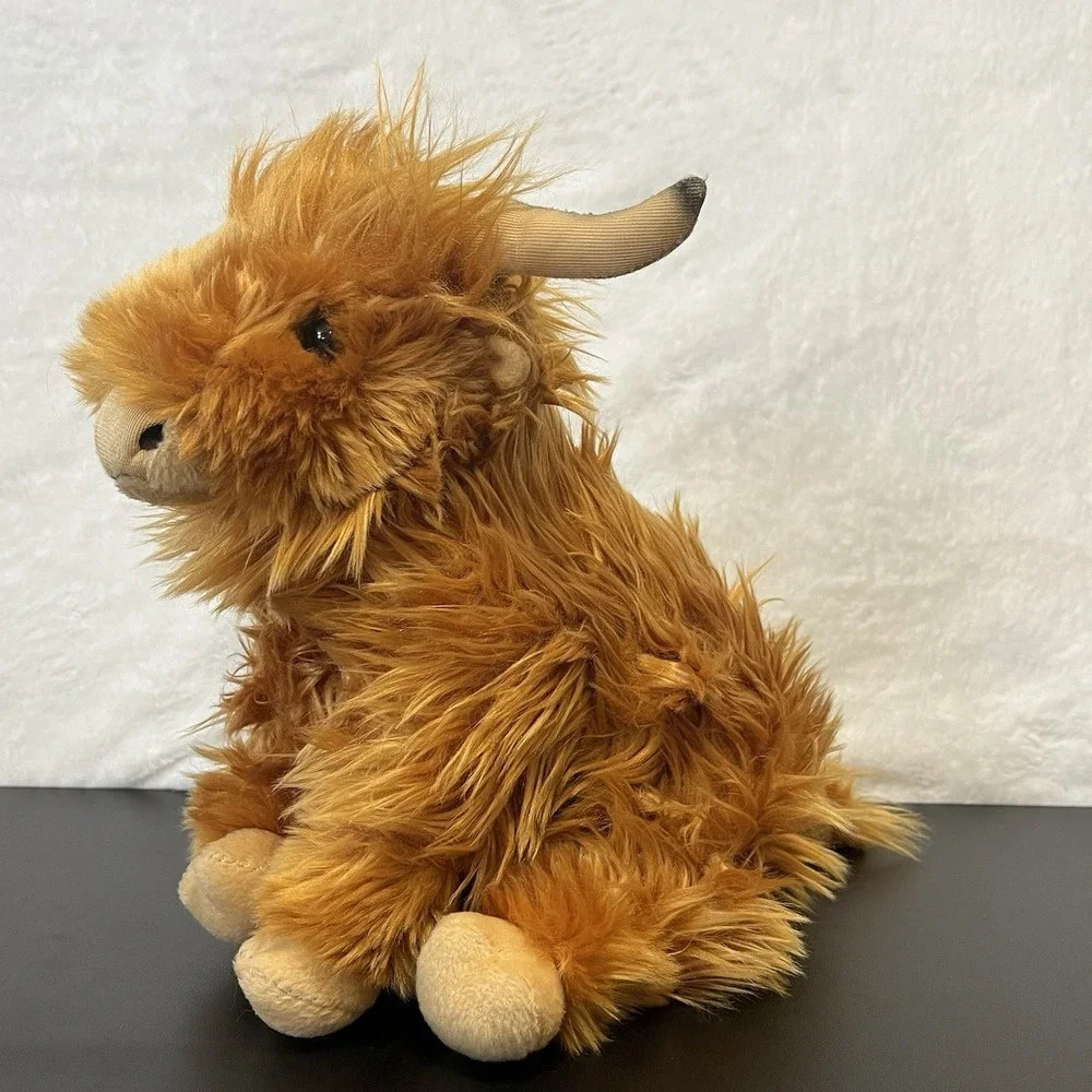 Highland Cow Plush Living Nature Stuffed Animal 9